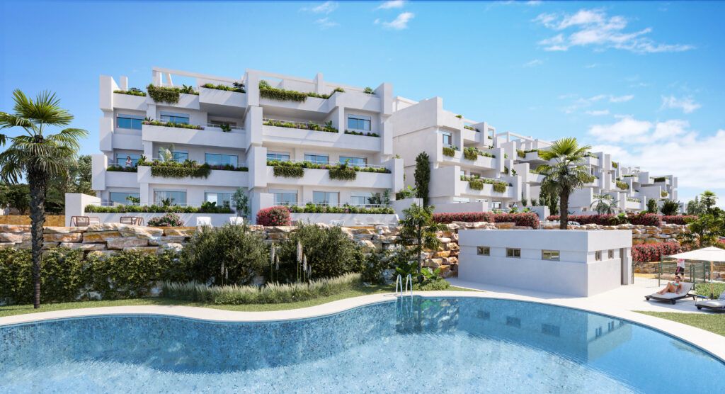 Nieuwbouw appartement, Estepona, Málaga, Andalucía, Spanje