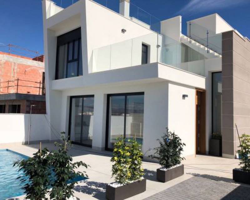 Villa moderna de nueva construcción, Guardamar del Segura, Alicante, Comunidad Valenciana, España