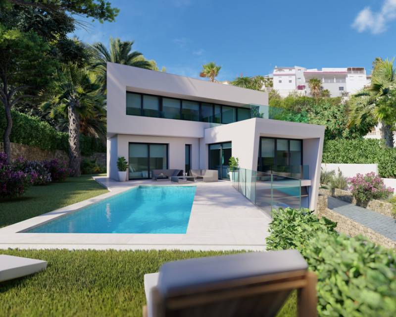 New development modern villa, Moraira, Alicante, Comunidad Valenciana, Spain