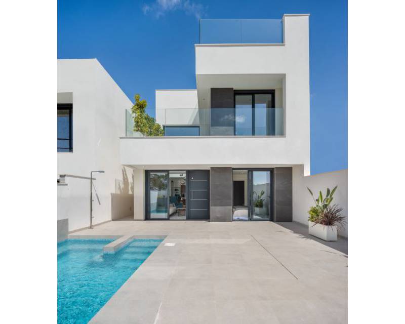 New development modern villa, Guardamar del Segura, Alicante, Comunidad Valenciana, Spain