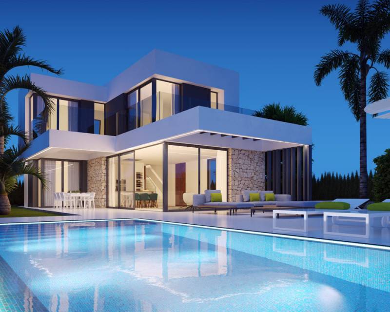 New development modern villa, Finestrat, Alicante, Comunidad Valenciana, Spain