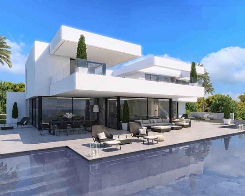 Villa moderna de nueva construcción, Moraira, Alicante, Comunidad Valenciana, España