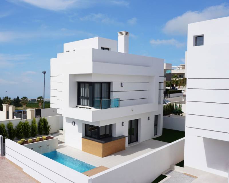 New development modern villa, Guardamar del Segura, Alicante, Comunidad Valenciana, Spain