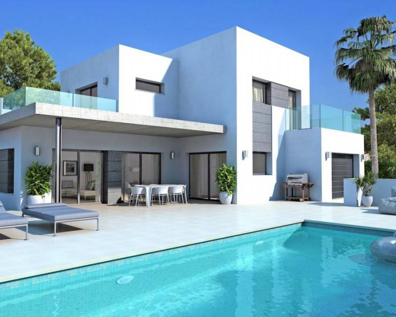 New development modern villa, Calpe / Calp, Alicante, Comunidad Valenciana, Spain