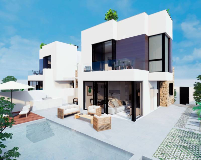 New development villa, Torrevieja, Alicante, Comunidad Valenciana, Spain