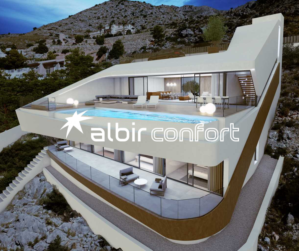 Villa, Altea, Alicante, Comunidad Valenciana, Spain