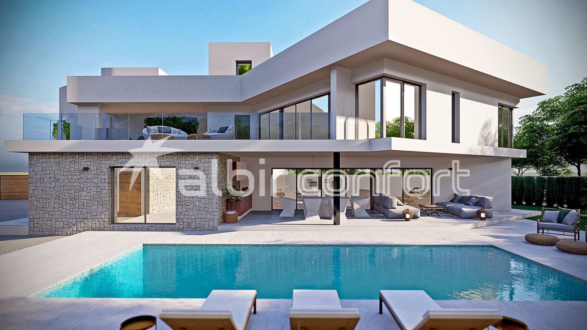 Villa, Albir, Alicante, Comunidad Valenciana, España