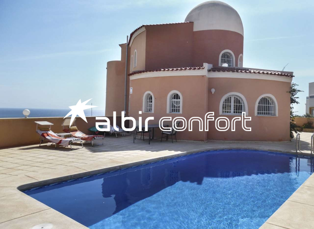 Villa, Villajoyosa / La Vila Joiosa, Alicante, Comunidad Valenciana, Spanje