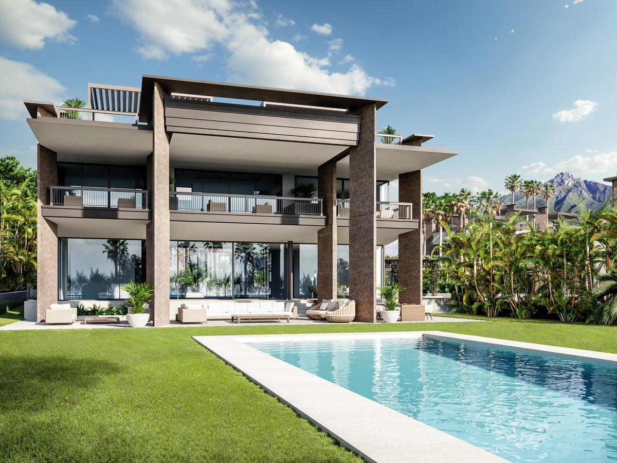 Villa independiente de nueva construcción, Marbella, Málaga, Andalucía, España