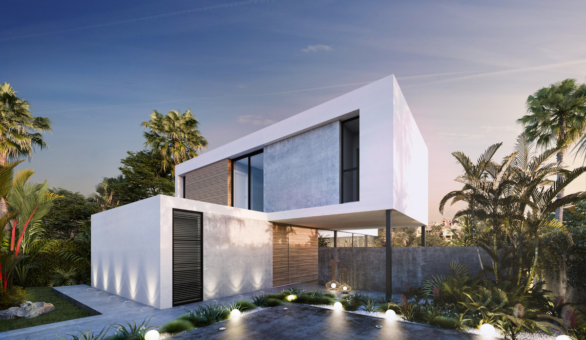 New development detached villa, Estepona, Málaga, Andalucía, Spain