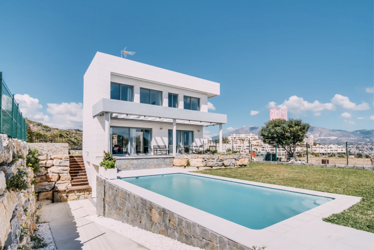 New development detached villa, Mijas Costa, Málaga, Andalucía, Spain