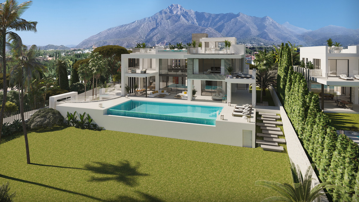 New development detached villa, Marbella, Málaga, Andalucía, Spain