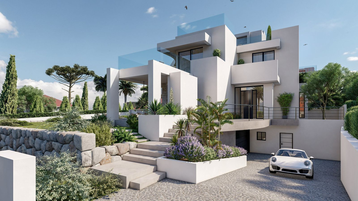 New development detached villa, Marbella, Málaga, Andalucía, Spain