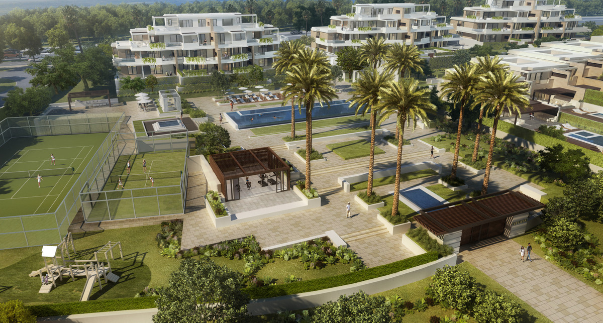 New development ground floor apartment, Estepona, Málaga, Andalucía, Spain