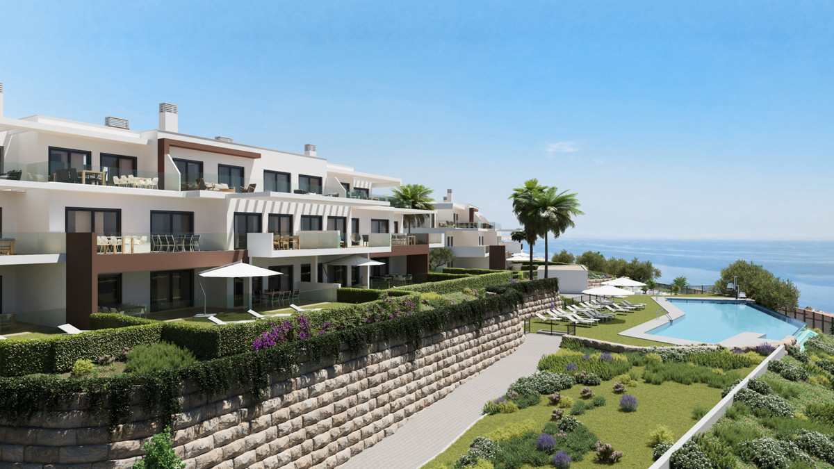 New development ground floor apartment, Casares, Málaga, Andalucía, Spain