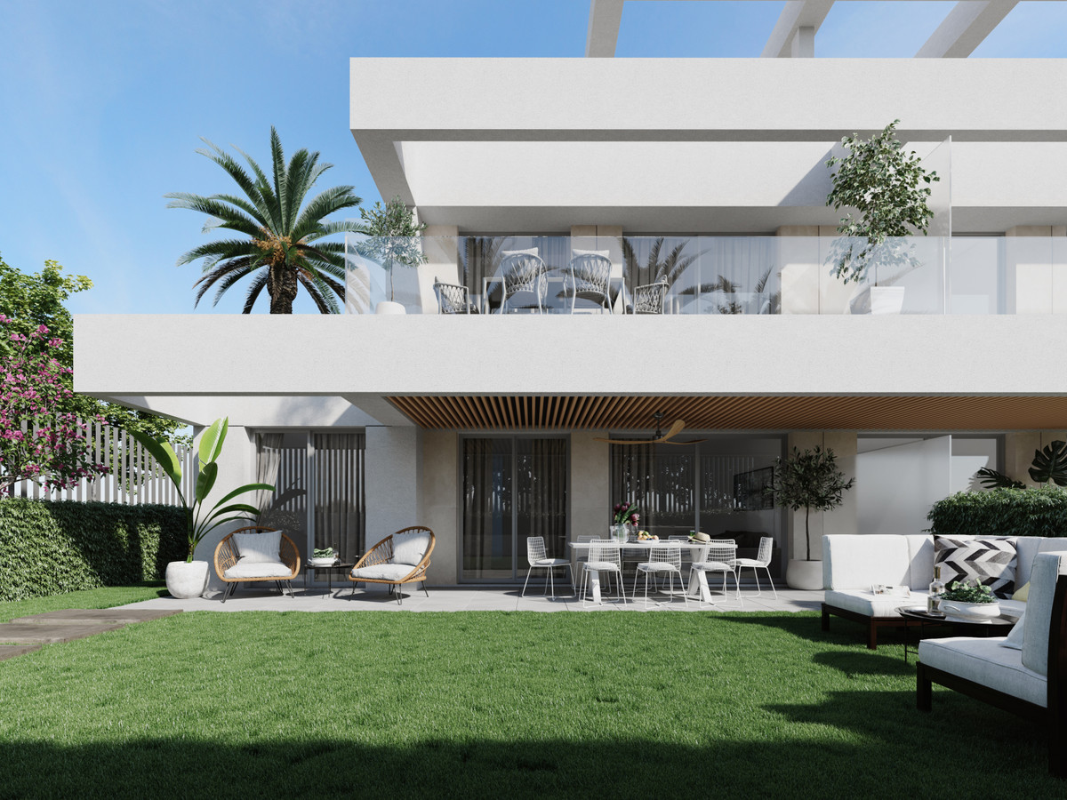 New development ground floor apartment, Marbella, Málaga, Andalucía, Spain