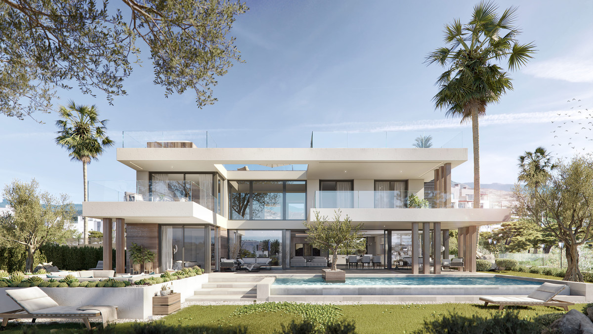 New development detached villa, Estepona, Málaga, Andalucía, Spain