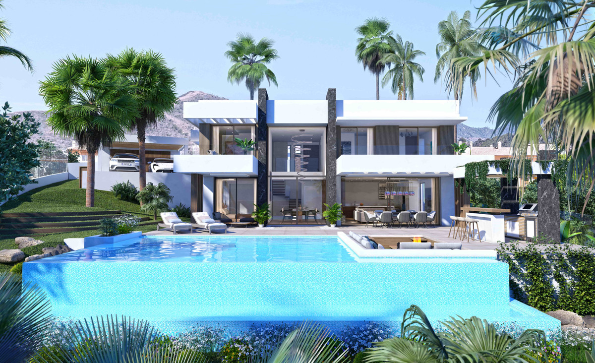 New development detached villa, Estepona, Málaga, Andalucía, Spain