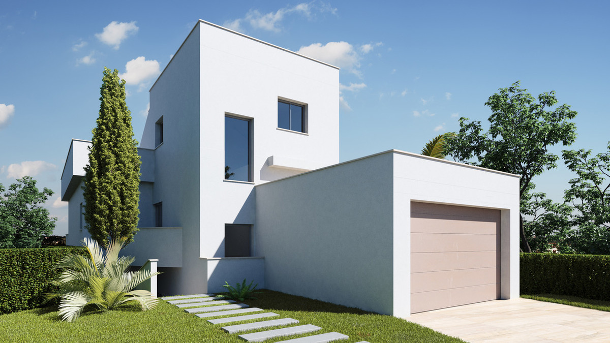 New development detached villa, Benalmádena, Málaga, Andalucía, Spain