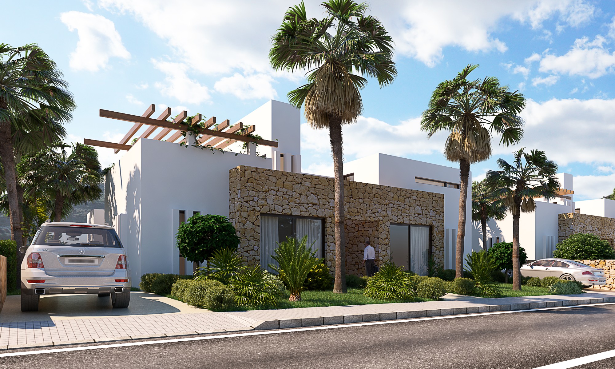 Semi-detached house, Monforte del Cid, Alicante, Comunidad Valenciana, Spain